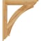Ekena Millwork Thorton Traditional Rough Sawn Bracket, Western Red Cedar, 4"W x 30"D x 34"H BKT04X30X34THR01RWR - alternate 4